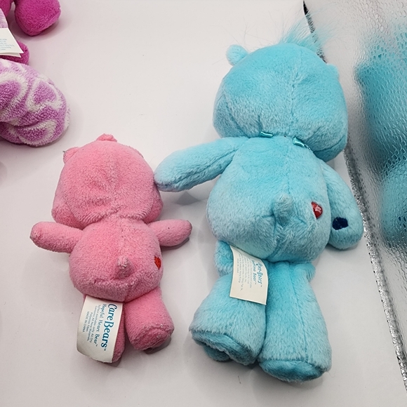 2005-07 Care Bears Share Bear Valentine's Day Bedtime Hopeful Heart Shine Bright - Picture 5 of 7